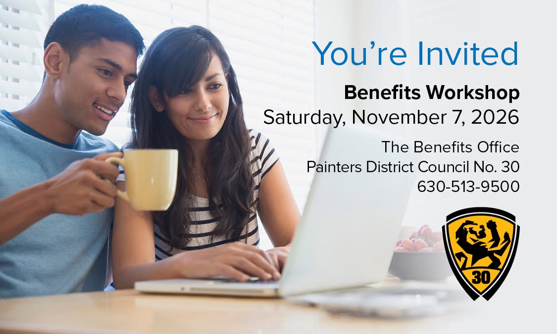 PDC 30 Benefits Workshop: Nov. 7